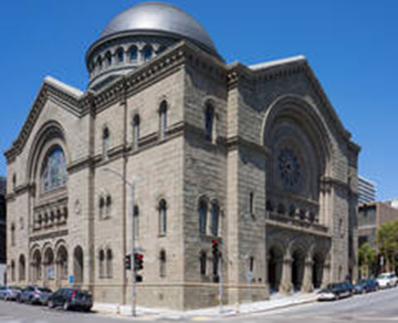 Temple Sherith Israel building exterior