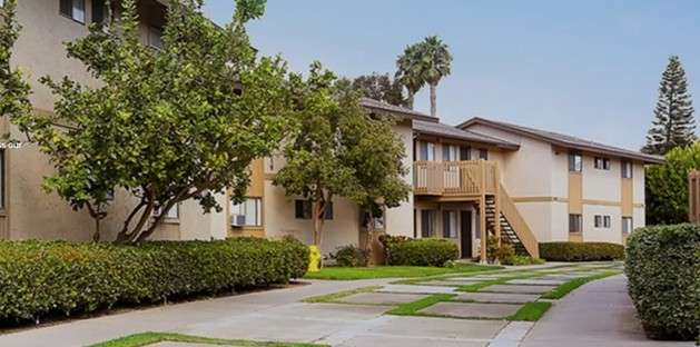 Exterior of The Orchard Apartments