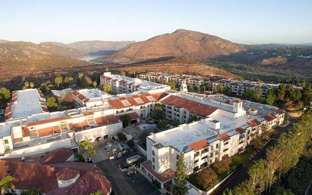 Casa de las Campanas exterior from above