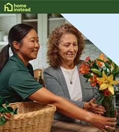 Home Instead logo and image from its website