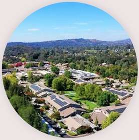 Overhead view of Spring Lake Village