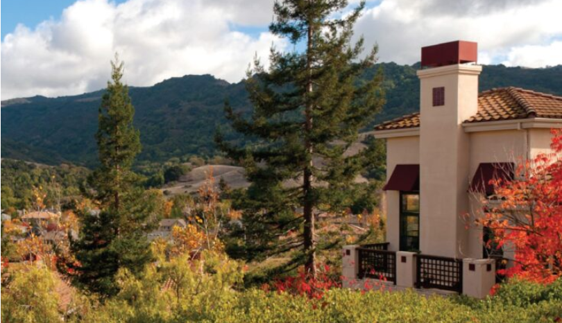 Autumn view of The Forum at Rancho San Antonio