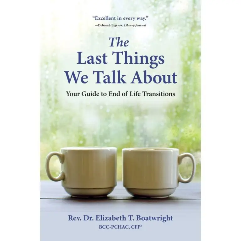 The Last Things We Talk About - by Elizabeth Boatwright