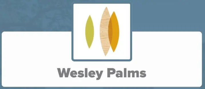 Wesley Palms Retirement Community logo